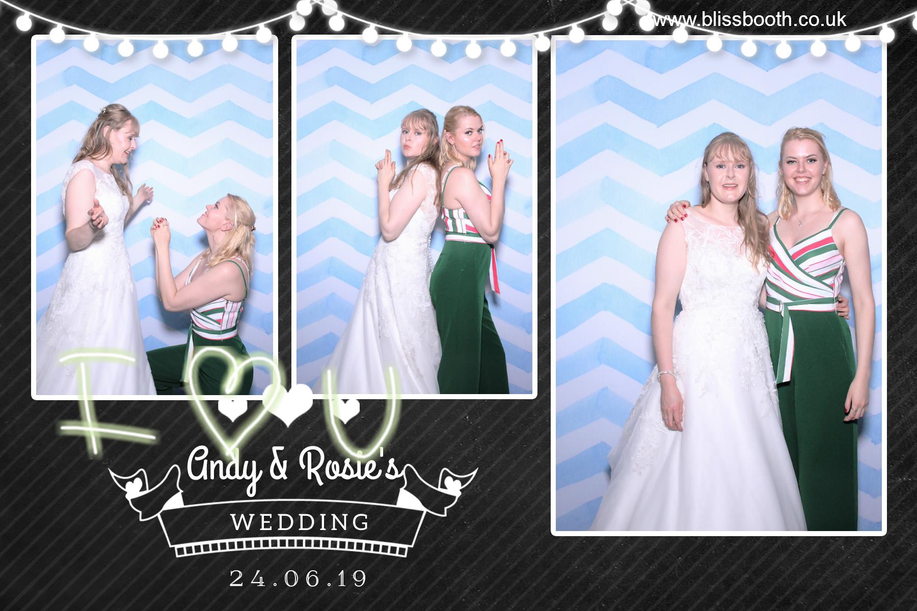 Andy and Rosie | View more photos from the event at gallery.blissbooth.co.uk/u/BlissBooth/Andy-and-Rosie